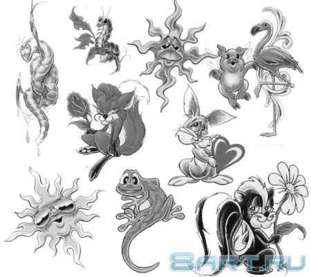 Кисти животных Кисти животных