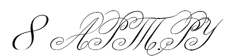 ����� Script Thin Pen