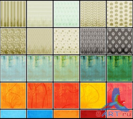 25 красочных текстур 25 красочных текстур