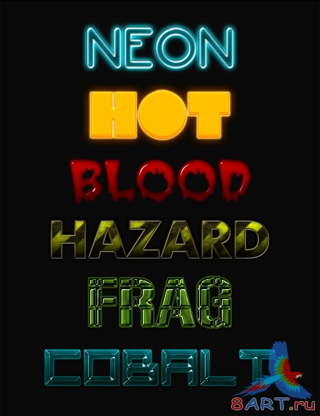 NEON style