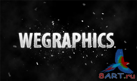 Создание распадающегося текста в photoshop Создание распадающегося текста в photoshop
