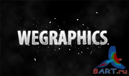 Создание распадающегося текста в photoshop Создание распадающегося текста в photoshop