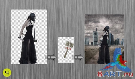 Эффект разрухи в фотошопе Эффект разрухи в фотошопе