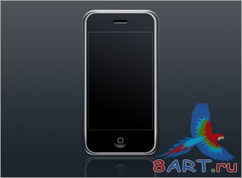 Рисум iPhone в фотошопе Рисум iPhone в фотошопе