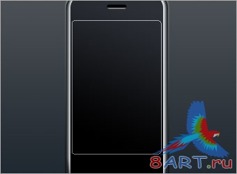 Рисум iPhone в фотошопе Рисум iPhone в фотошопе