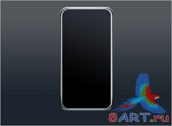 Рисум iPhone в фотошопе Рисум iPhone в фотошопе
