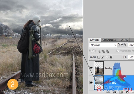 Постапокалиптическая фотоманипуляция Постапокалиптическая фотоманипуляция