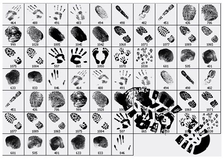 Fingerprints and Footprints - ��������� ������� � ����� (����� ��� Photoshop)