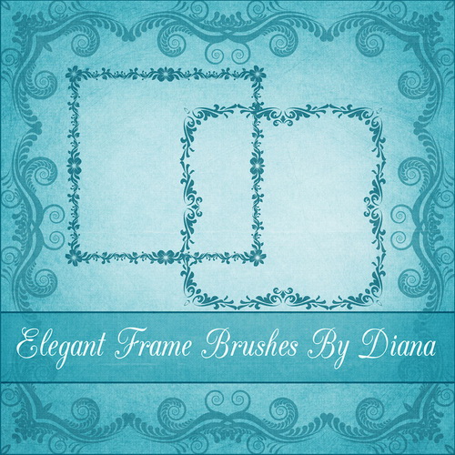 Decor Frame Brushes 3 by Diana Creations  ������������ �����