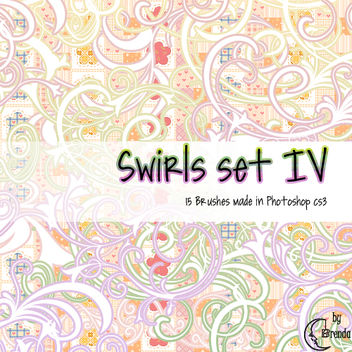 ����� ��� Photoshop - Swirls Set IV by Brenda