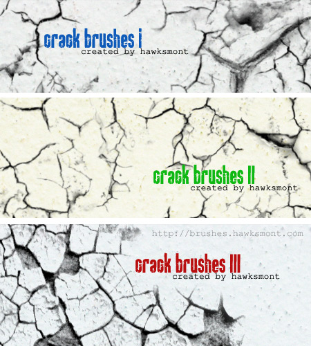 Crack Brush Set by hawksmont