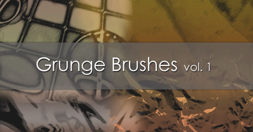 Grunge Brushes for Photoshop Vol. 1