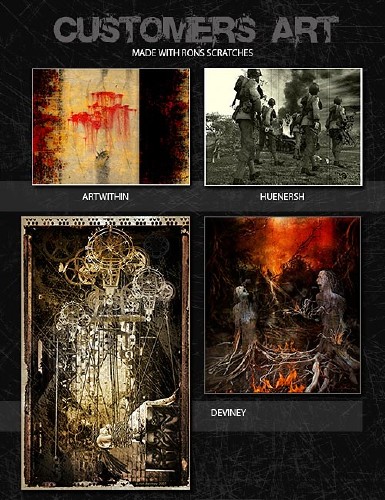 RONS SCRATCHES NEW REVIEW Photoshop Brushes