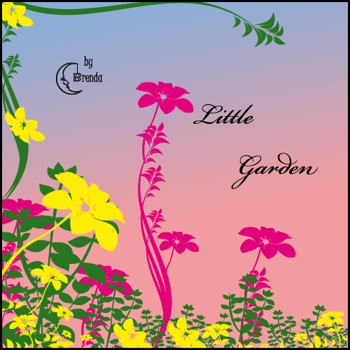 ����� ��� Photoshop - Little Garden Brushes by Brenda