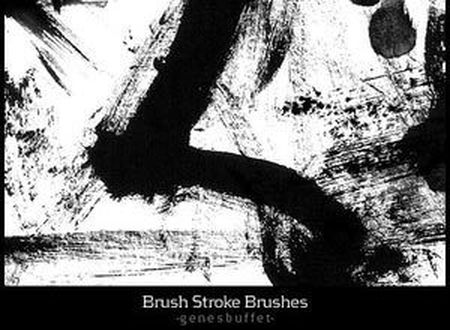 ����� ��� Photoshop (Brush Stroke Brushes by Genesbuffet)