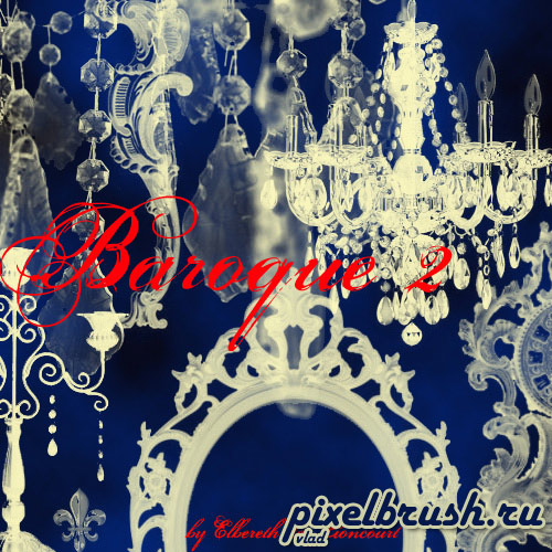 4 Photoshop Brushes Set by Elbereth de Lioncour - ������ ������ ������ ��� Photoshop