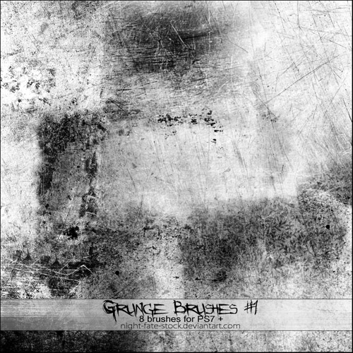 Grunge Photoshop Brushes