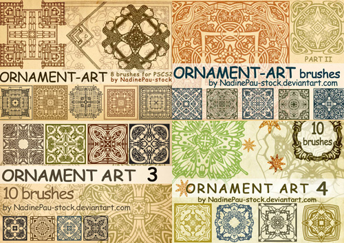 Ornament Art Brushes