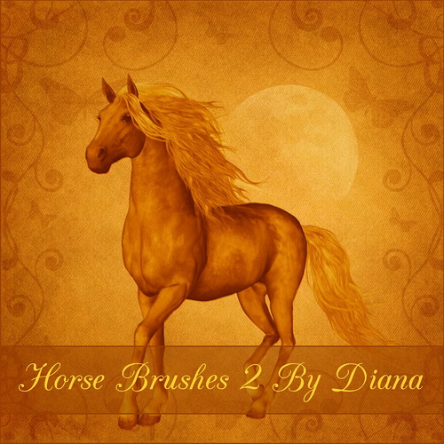 Horse Brushes 1 by Diana Creations  ����� - ������