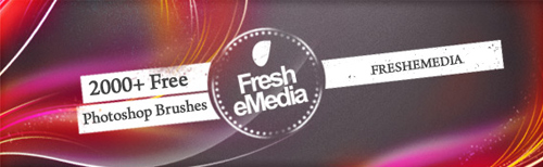 2000+ Photoshop Brushes from FresheMedia