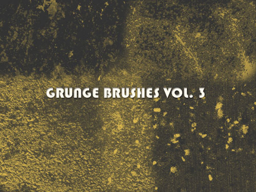 Grunge Brushes for Photoshop Vol. 3