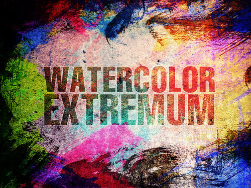 Watercolor Extremum Photoshop Brushes