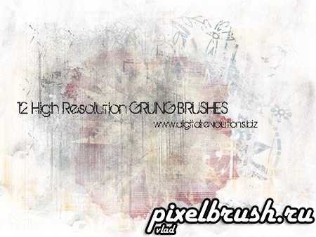 6 Photoshop Brushes Set - ����� ������� ������ ��� Photoshop
