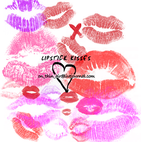 ����� ��� Photoshop - Lipstick Kiss Brushes
