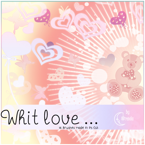 ����� ��� Photoshop - Whit Love... by Brenda