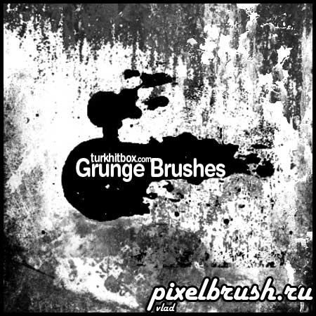 6 Photoshop Brushes Set - ����� ������� ������ ��� Photoshop