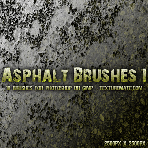 Asphalt Brush Pack
