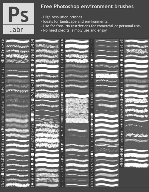 Photoshop Environment Brushes