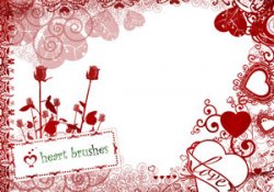 Hearts for Valentines. ����� ��� Photoshop