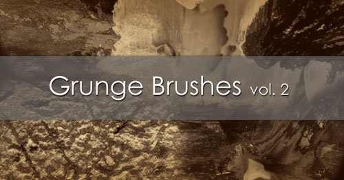 Grunge Brushes for Photoshop Vol. 2
