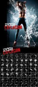 ����� ��� Adobe Photoshop - Hydro Explosion