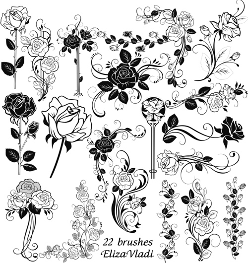 Rose Brushes