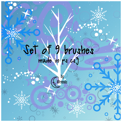 ����� ��� Photoshop - Invernal Brushes by Brenda