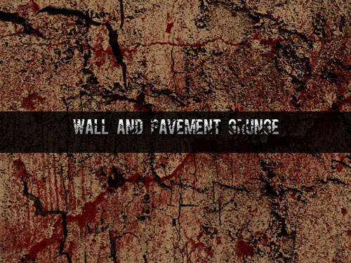 Brushes for Photoshop - Walls and Pavement Grunge