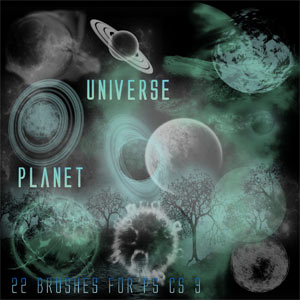 Planet Universe Brushes