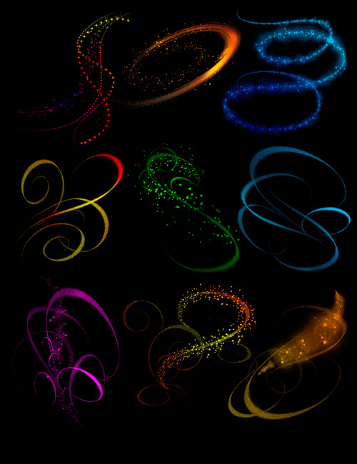 ����� ��� Photoshop � ���������� ���� / Photoshop Brushes � Rons Angel Dust