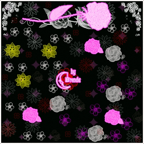 ����� ��� Photoshop - Little Roses II Brushes by Brenda