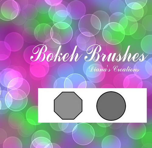 Bokeh &amp; Grunge Brushes by Diana Creations  ����� - ���� � ���������