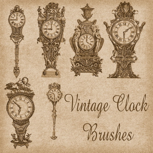 Ship &amp; Watches Vintage Brushes 1 by Diana Creations  ����� - ������� � ����