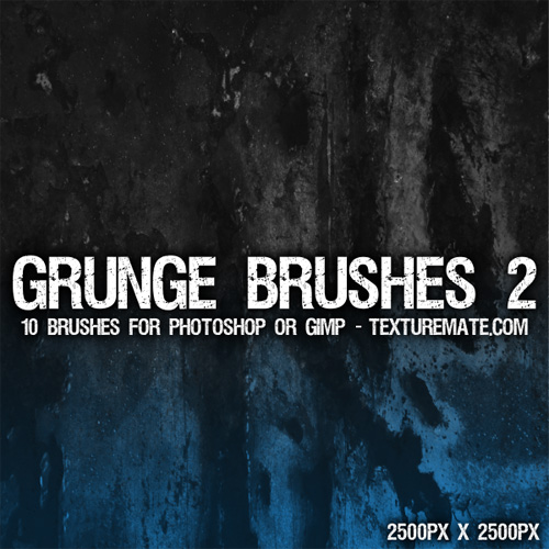 Grunge Brushes 2 for Photoshop