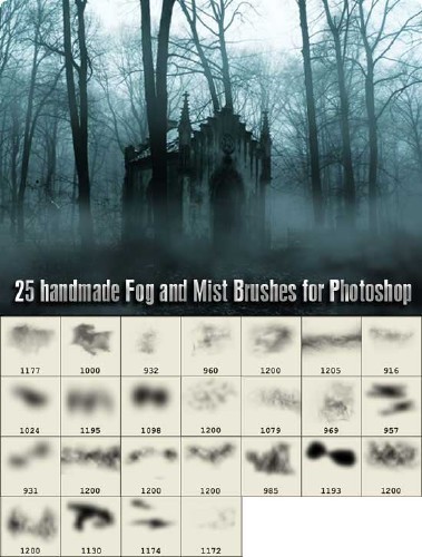 25 Fog and Mist Brushes for Photoshop