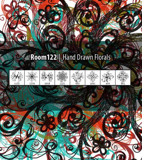 ����� ��� �������� - Hand Drawn Floral