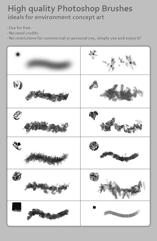 High Quality Photoshop Brushes