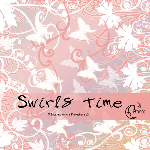 ����� ��� Photoshop - Swirls Time Brushes by Brenda