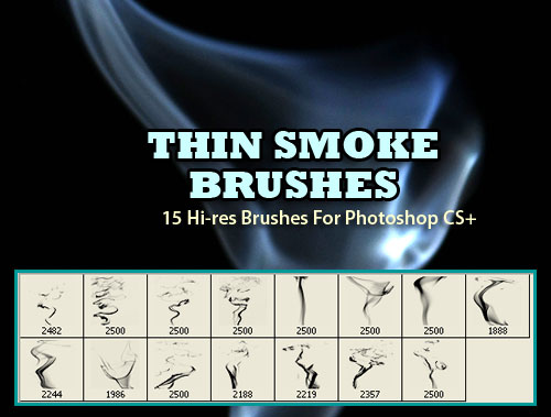 Thin Smoke Background Brushes