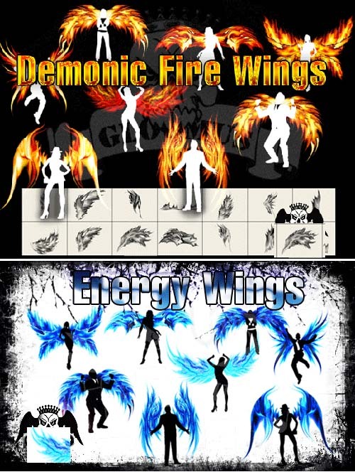 Demonic Fire Wings